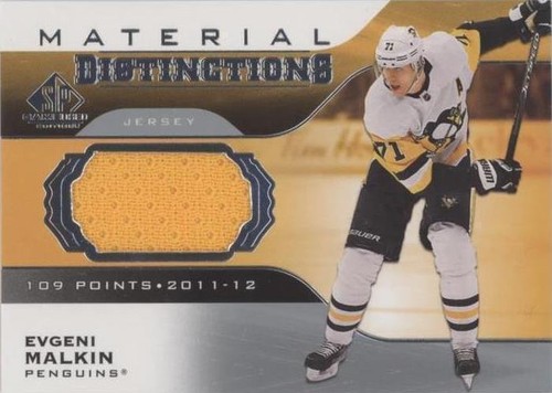 2020-21 Upper Deck SP Game Used - Evgeni Malkin #DM-EM