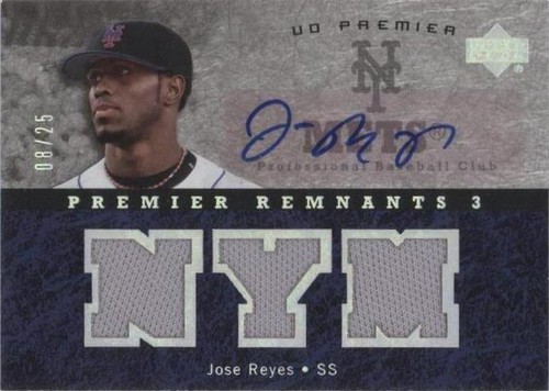 2007 Upper Deck Premier - Jose Reyes #PR3-JO