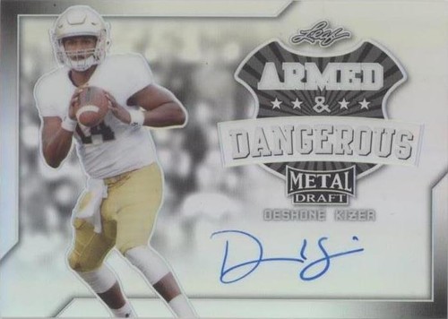 2017 Leaf Metal Draft Deshone Kizer #AD-DK1