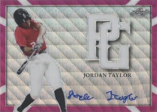 2021 Leaf Perfect Game National Showcase - Jordan Taylor #BA-JT2