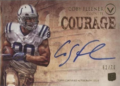 2012 Topps Valor Coby Fleener #VA-CF