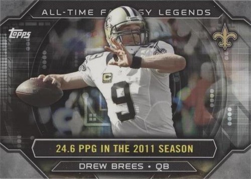 2015 Topps Drew Brees #ATFL-DB