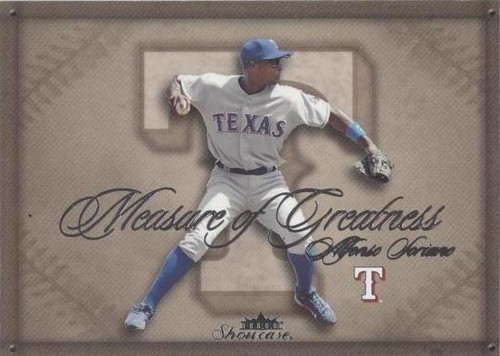 2005 Fleer Showcase - Alfonso Soriano #15MG