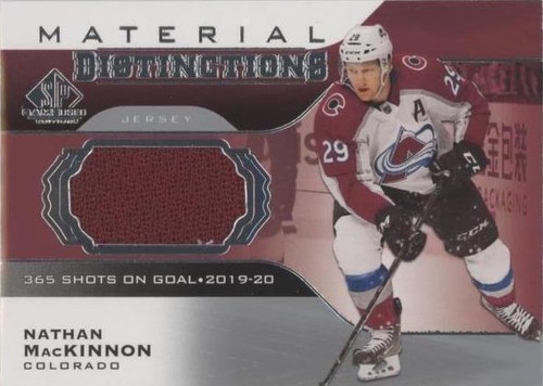 2020-21 Upper Deck SP Game Used - Nathan MacKinnon #DM-NM