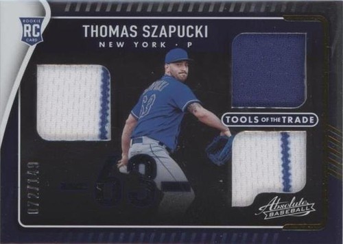 2022 Panini Absolute - Thomas Szapucki #TTT3-TS