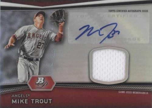 2012 Bowman Platinum - Mike Trout #AR-MT
