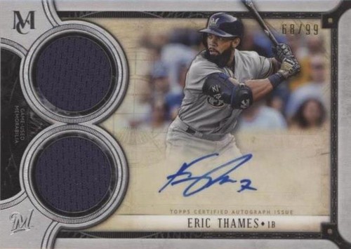 2018 Topps Museum Collection - Eric Thames #DRA-ET
