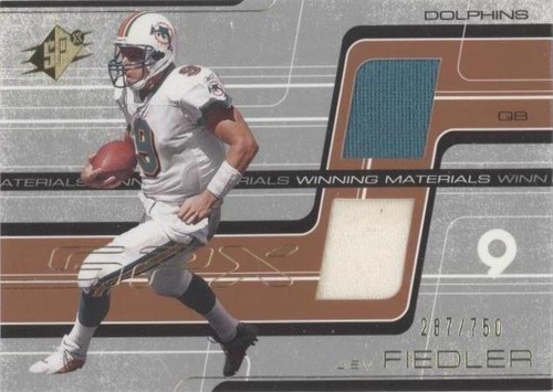 2001 SPx Jay Fiedler #WM-JF