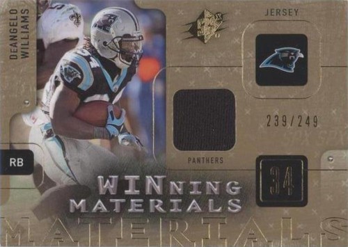 2009 SPx DeAngelo Williams #W-DW