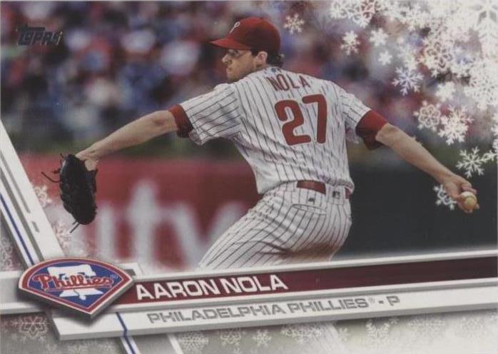 2017 Topps Holiday - Aaron Nola #HMW128