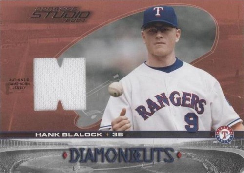 2004 Donruss Studio - Hank Blalock #DC-14