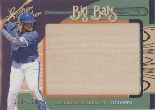 2019 Panini Leather and Lumber Rookie Autograph #137 Vladimir