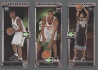 2003-04 Topps Rookie Matrix - David West/Boris Diaw/Dahntay Jones #130-131-128