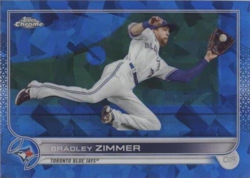 2022 Topps Chrome Update Series Sapphire Edition - Bradley Zimmer #US93