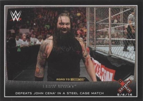 2015 Topps WWE Road to Wrestlemania - Bray Wyatt #14