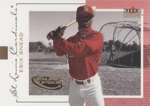2001 Fleer Genuine - Esix Snead #112