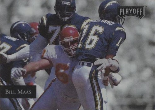 1992 Playoff Bill Maas #104