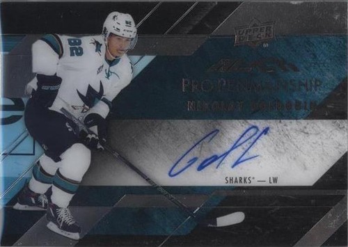 2015-16 UD Black - Nikolay Goldobin #PEN-NG