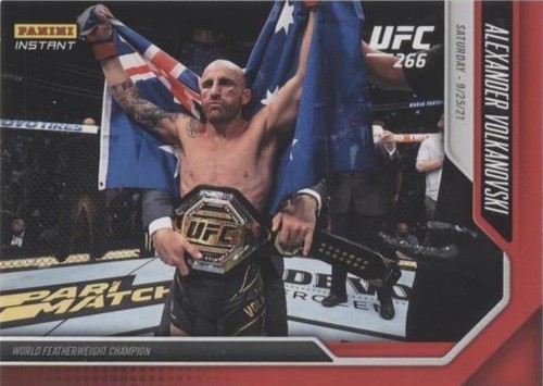 2021 Panini Instant UFC - Alexander Volkanovski #43