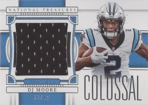 2022 Panini National Treasures D.J. Moore #CMT-DJM