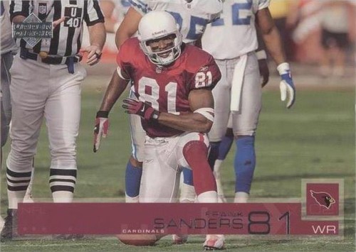2002 Upper Deck Frank Sanders #5