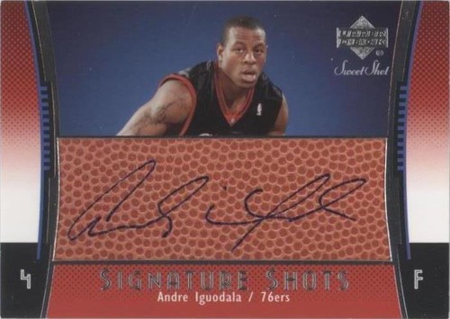2004-05 Upper Deck Sweet Shot - Andre Iguodala #SS-AI