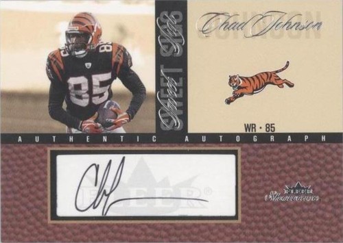 2004 Fleer Showcase Chad Johnson #SSA-CJ
