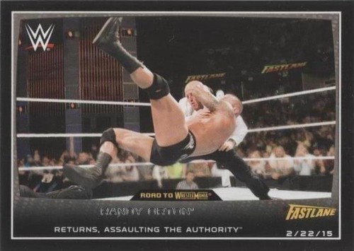 2015 Topps WWE Road to Wrestlemania - Randy Orton #91