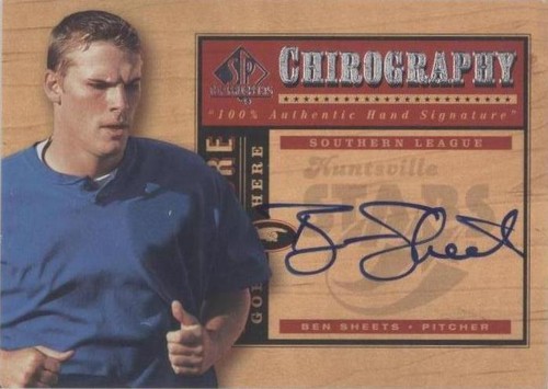 2001 SP Top Prospects - Ben Sheets #BS