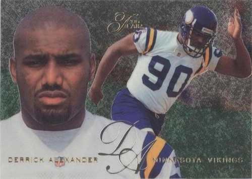 1995 Flair Derrick Alexander #114
