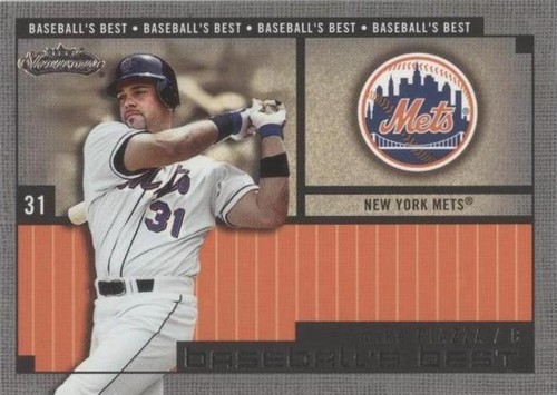 2002 Fleer Showcase - Mike Piazza #3 BB