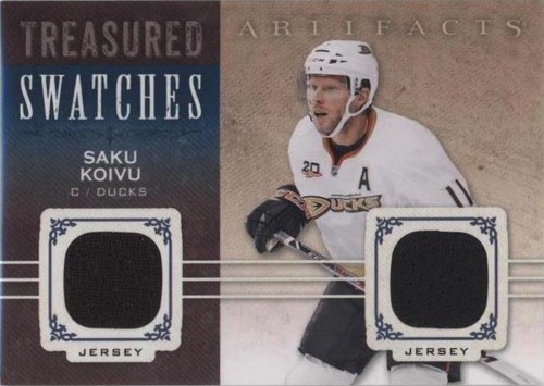 2014-15 Upper Deck Artifacts - Saku Koivu #TS-SK