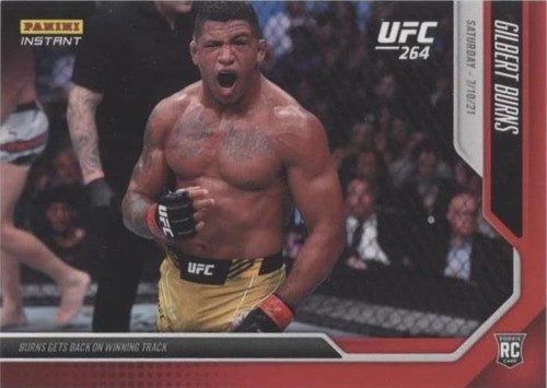 2021 Panini Instant UFC - Gilbert Burns #24