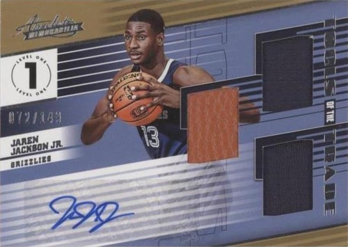 2018-19 Panini Absolute Memorabilia - Jaren Jackson Jr. #T3-JJJ