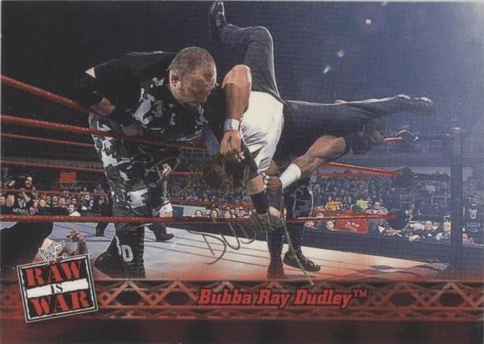 2001 Fleer WWF Raw is War - Bubba Ray Dudley #7