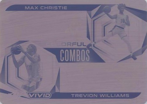 2022-23 Leaf Vivid - Trevion Williams/Max Christie #CC-43