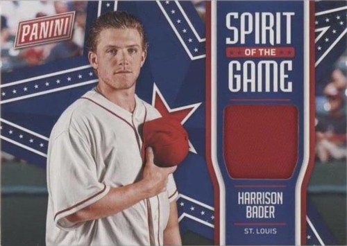 2018 Panini Father's Day - Harrison Bader #HB