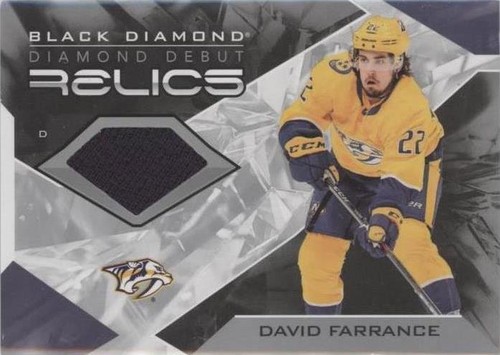 2021-22 Upper Deck Black Diamond - David Farrance #DD-DF