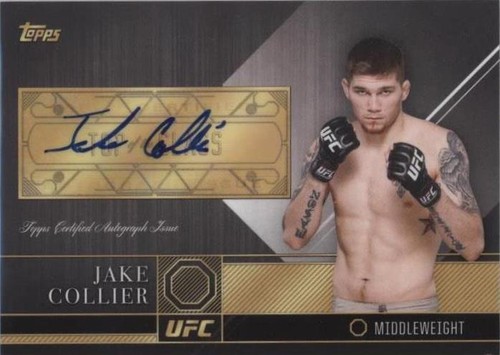 2016 Topps UFC Top of the Class - Jake Collier #TCA-JCO