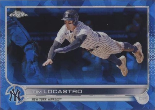 2022 Topps Chrome Update Series Sapphire Edition - Tim Locastro #US156