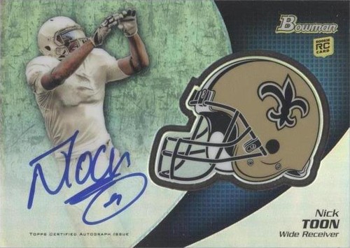 2012 Bowman Nick Toon #BCRA-NT
