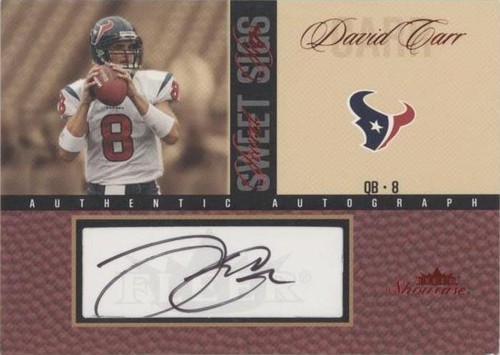2004 Fleer Showcase David Carr #SSA-DC