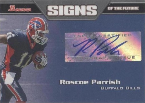 2005 Bowman Roscoe Parrish #SF-RP