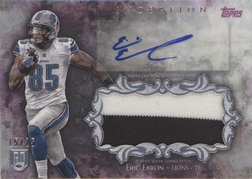 2014 Topps Inception Eric Ebron #IAJP-EE