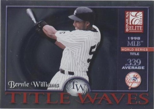 2001 Donruss Elite - Bernie Williams #TW-26