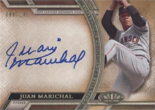 2015 Topps Tier One - Juan Marichal #AA-JML