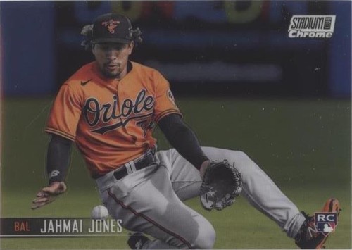 2021 Topps Stadium Club Chrome - Jahmai Jones #182