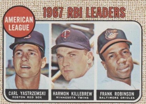 1968 Topps - Carl Yastrzemski Frank Robinson Harmon Killebrew #4