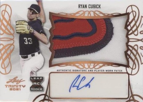2021 Leaf Trinity - Ryan Cusick #PA-RC2
