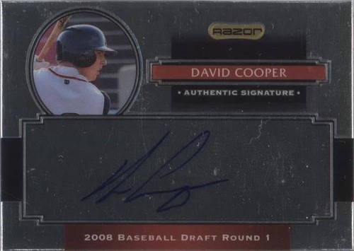 2008 Razor Signature Series Metal - David Cooper #AU-DVC